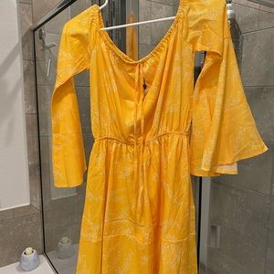 Off the shoulder dress